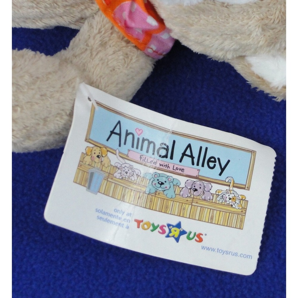 Animal Alley Birthday Bear Chenille Plush Toys R Us 10 Inch Clown Tags Baby Gift - Picture 5 of 6